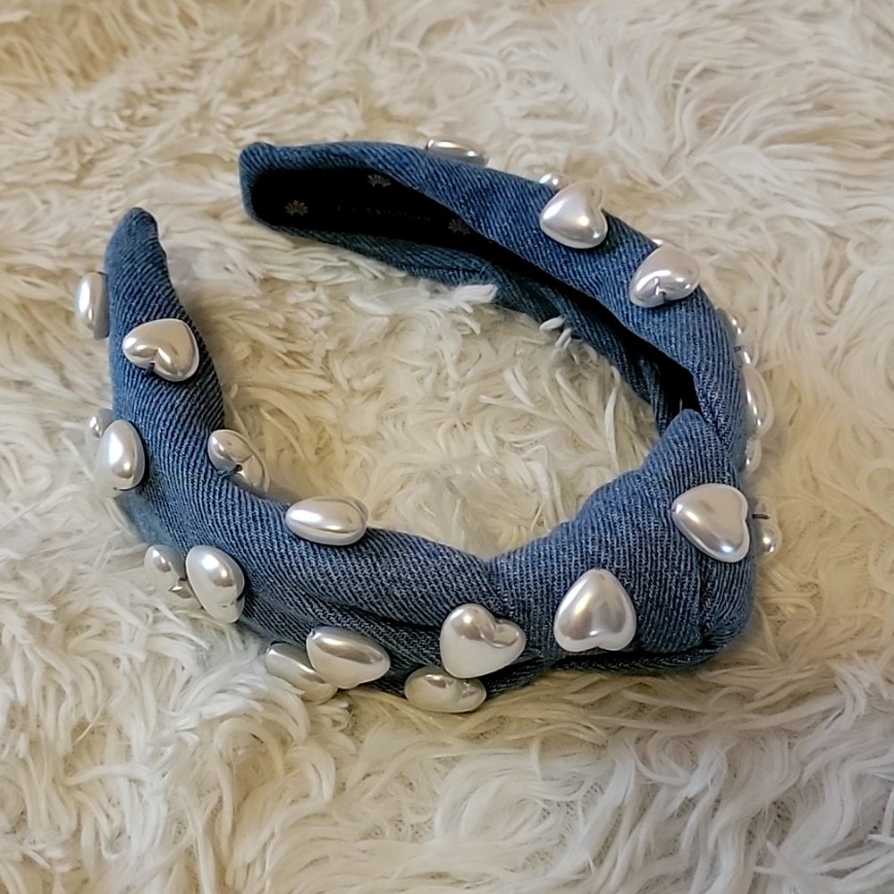 Lele Sadoughi Headband heart